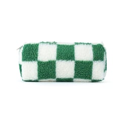 Trousse 1 compartiment Cultura - Vert - Sherpa damiers