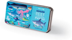 Puzzle boîte métal 50 pièces - Le récif des requins - Crocodile Creek