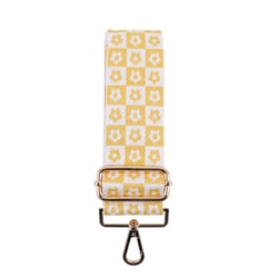 Sangle de sac - 120 x 5 cm - Jaune - Créalia