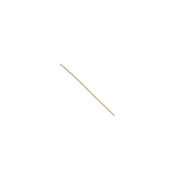 Clous tête plate x20 - 50 mm - Acier inoxydable doré - Créalia