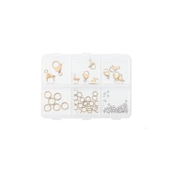 Set d'apprêts pour bijoux - Acier inoxydable doré - Créalia