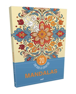 20 cartes à colorier - Mandalas
