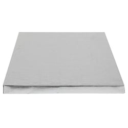 Carton carré - argent - 30 x 30 cm - Gatodéco