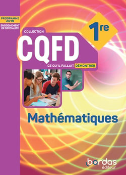 CQFD - mathématiques - 1re - programme 2019