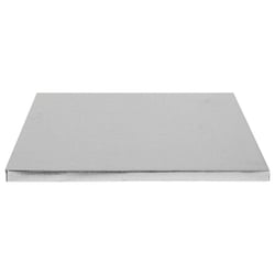 Carton rectangle - argent - 40 x 60 cm - Gatodéco