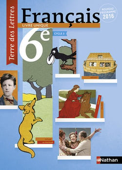 Terre des lettres : 6ème - livre de l'élève - grand format (édition 2016)