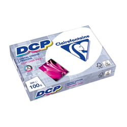 Ramette de papier imprimante - 500 feuilles A4 21 x 29.7 cm - 100 g/m² - DCP - Clairefontaine - Blanc