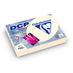 Ramette de papier imprimante - 500 feuilles A4 21 x 29.7 cm - 100 g/m² - DCP - Clairefontaine - Ivoire
