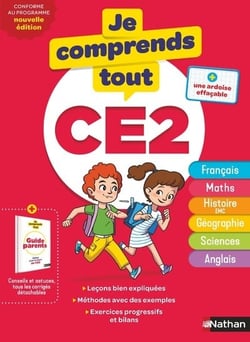 Je comprends tout Tome 3 : toutes les matières - CE2 (édition 2019)