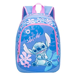 Sac à dos La Plume Dorée - Lilo et Stitch - Bleu - Stitch - 2 compartiments