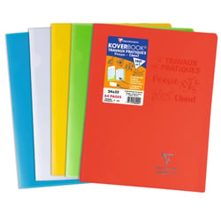 Cahier Clairéefontaine - Modèle aléatoire - 24 x 32 cm - Koverbook - 64 pages - Vendu à l'unité