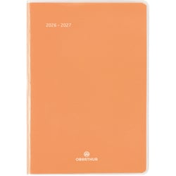 Agenda semainier 2025/2026 Oberthur - Corail - 10 x 15 cm - Colorside