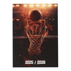 Agenda scolaire 2025/2026 - 12x17 cm - Basket - Cultura