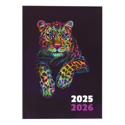 Agenda scolaire 2025/2026 - 12x17 cm - Panthère - Cultura