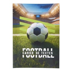 Cahier de texte - Foot - 15 x 21 cm - Journalier