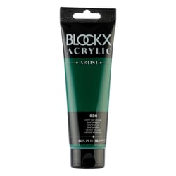 Tube 120 ml de peinture Blocks Acrylic - Vert de vessie - Opaque