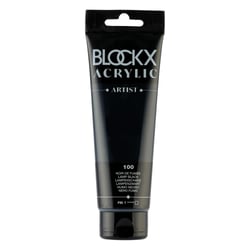 Tube 120 ml de peinture Blocks Acrylic - Noir de fumée - Opaque