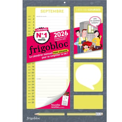 Frigobloc Mensuel Compact : Calendrier Compact / mois (édition 2026)