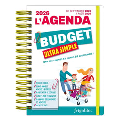 L'agenda 2026 ultra simple du budget ! (de sept. 2025 à août 2026) - Edition 2025
