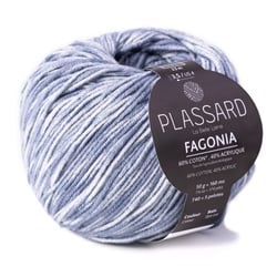 Pelote de fil à tricoter - Plassard - Fagonia - Marine 27