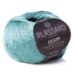 Pelote de fil à tricoter - Plassard - Lilium - Vert d'eau 21