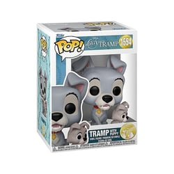 Figurine Funko POP! - La Belle et le Clochard - Le Clochard & chiot n°1554