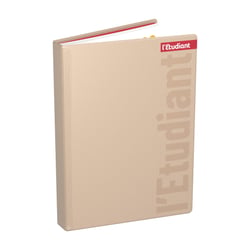 Agenda scolaire journalier 2026/2027 L'Etudiant - Or - 15 x 20 cm