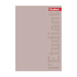 Agenda scolaire journalier 2026/2027 L'Etudiant - Métal rose - 15 x 20 cm
