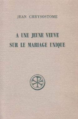 A une jeune veuve- - Sur le mariage unique