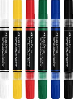 Lot de 6 marqueurs acryliques - Faber Castell