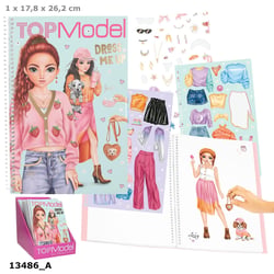 Carnet autocollant - TopModel - Dress Me Up