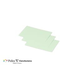 25 cartes Pollen 70x95 mm  - Vert