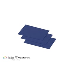 25 cartes Pollen 70x95 mm  - Bleu nuit