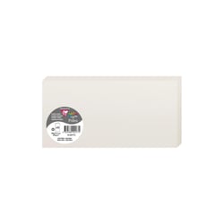 25 cartes pliées Pollen 106x213 mm  - Gris perle