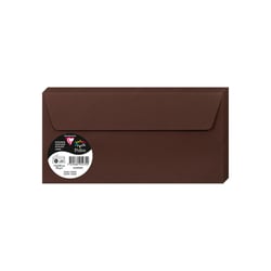 20 enveloppes Pollen 110x220 mm - Cacao