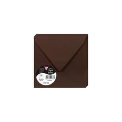 20 enveloppes Pollen 140x140 mm  - Cacao
