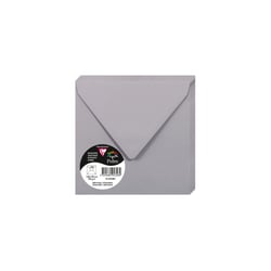 20 enveloppes Pollen 140x140 mm - Gris koala