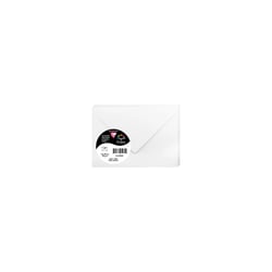 20 enveloppes Pollen 75x100 mm  - Blanc
