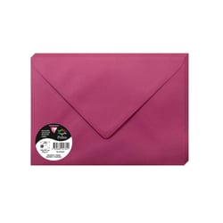 20  enveloppes Pollen 162x229 mm  - Framboise