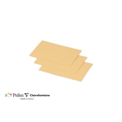 25 cartes Pollen 70x95 mm  - Caramel