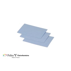 25 cartes Pollen 70x95 mm  - Bleu lavande