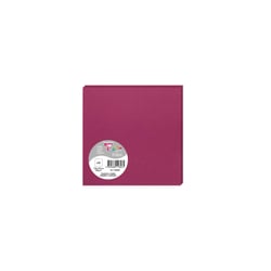 25 cartes Pollen 135x135 mm  - Framboise