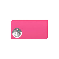 25 cartes pliées Pollen 106x213 mm  - Rose fuchsia