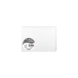 25 cartes pliées Pollen 110x155 mm  - Blanc irisé