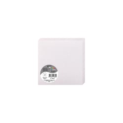 25 cartes pliées Pollen 135x135 mm  - Rose poudré irisé