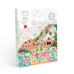 Peinture au numéro Petit pinceau - Barcelona par DazlStudio  - 24,5 x 32,5 cm