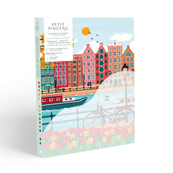 Peinture au numéro Petit pinceau - Amsterdam par Nidhi Kachhadiya  - 24,5 x 32,5 cm