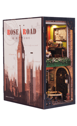 Maquette DIY Book Nook 322 pièces - Rose détective privé - Fat Brain Toys