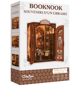 Maquette DIY Book Nook 127 pièces - Souvenir d'un libraire - Fat Brain Toys