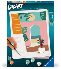 Peinture au numéro Ravensburger - CreArt - Vacation Mode - 24 x 30 cm